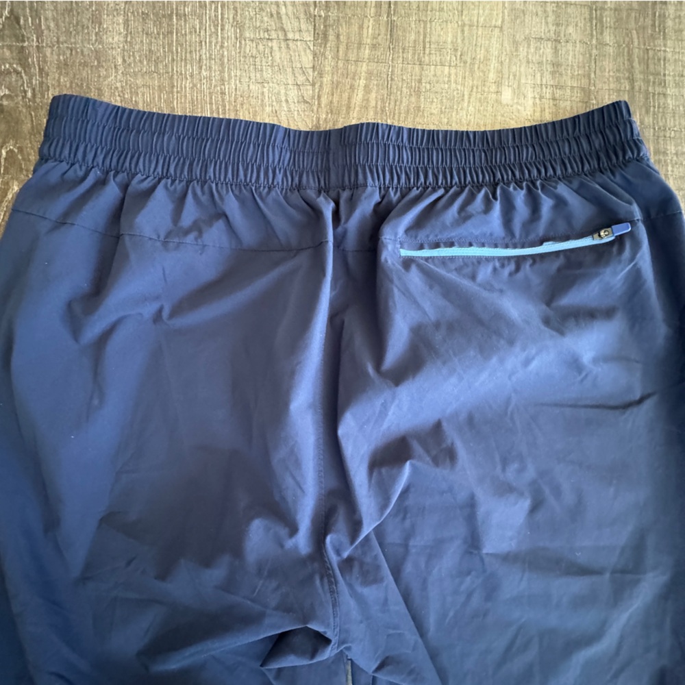Stio Navy Blue Jogger Pants with Light Blue Drawstring - Picture 7 of 8